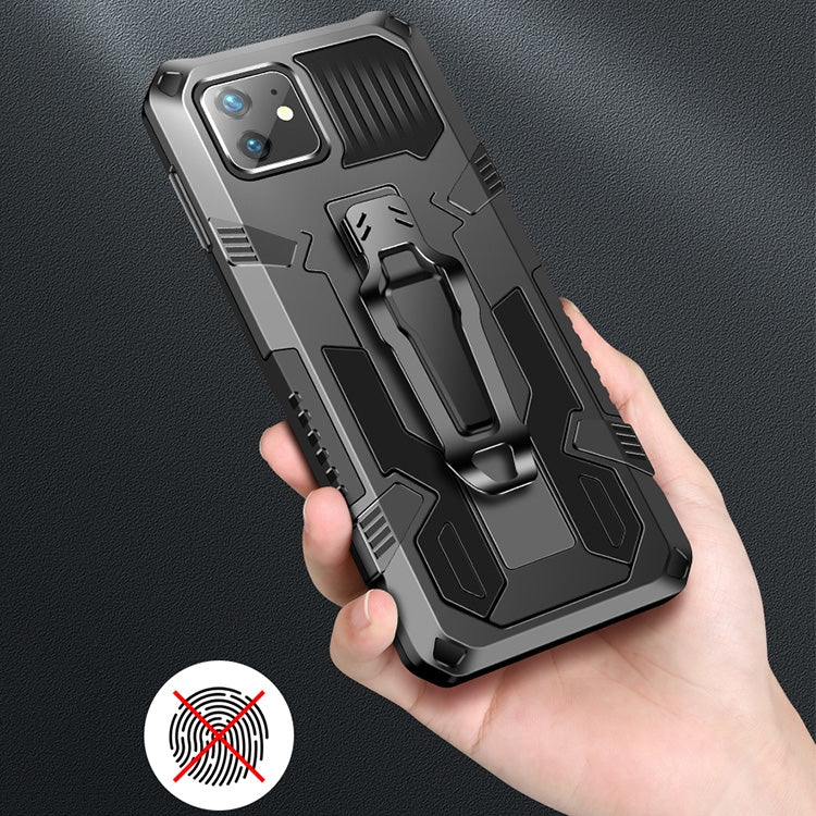 For iPhone 8 & 7 Machine Armor Warrior Shockproof PC + TPU Protective Case(Space Gray) - More iPhone Cases by NILLKIN | Online Shopping South Africa | PMC TechLife
