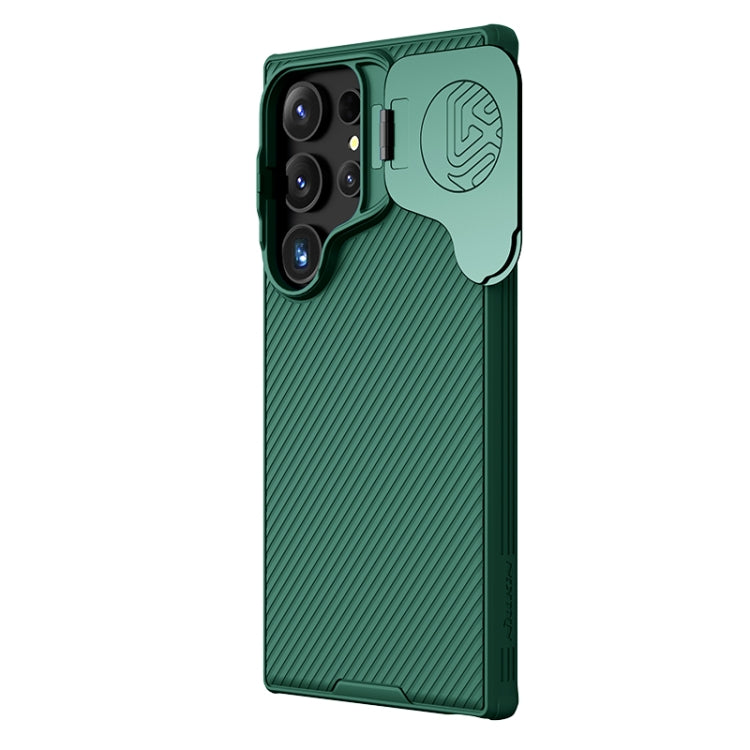 For Samsung Galaxy S24 Ultra 5G NILLKIN CamShield Prop PC Phone Case(Green) - Galaxy S24 Ultra 5G Cases by NILLKIN | Online Shopping South Africa | PMC TechLife | Buy Now Pay Later Mobicred