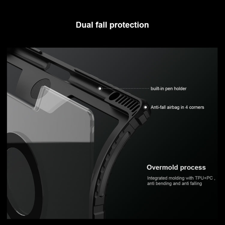 For iPad Pro 12.9 2020/2021/2022 Nillkin Backlit Version Bumper Link Keyboard Case - free shipping - PMC TechLife - Order now!