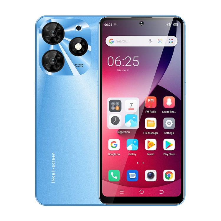 K652, 3GB+64GB, 6.528 inch Android 9.1 Mediatek MT6737 Quad Core, OTG, Network: 4G(Blue) - Other by PMC TechLife | Online Shopping South Africa | PMC TechLife