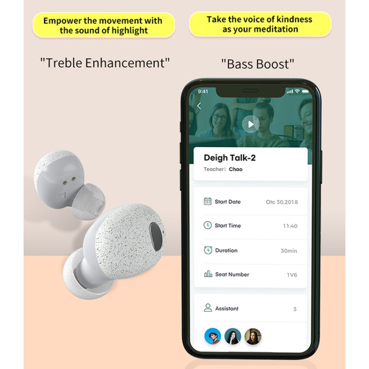Calante T2S 5D Sound Effect Bluetooth 5.0 Wireless Bluetooth Earphone with Magnetic Charging Box, Support Call & Siri(White) - free shipping - PMC TechLife - Order now!