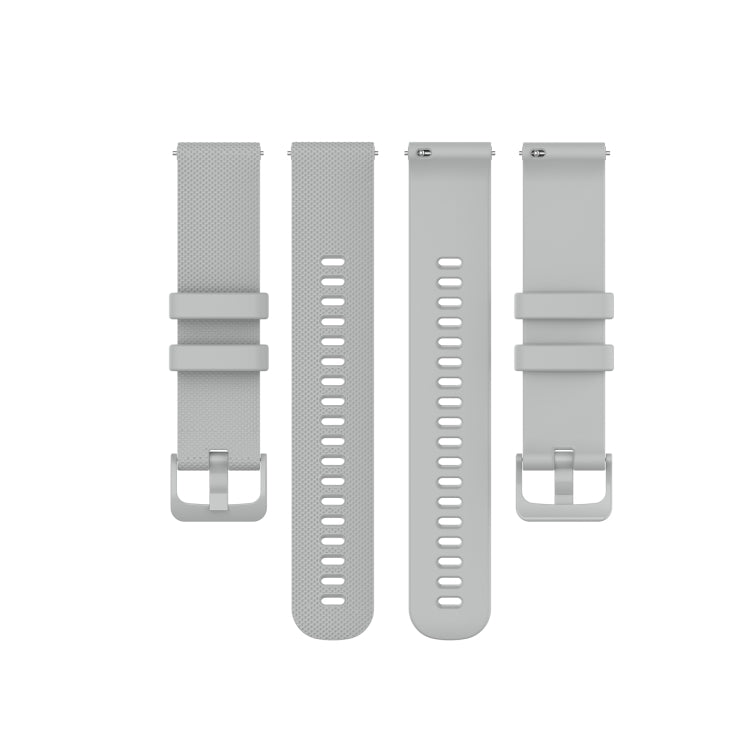 Compatible with Garmin Compatible witherunner 745 Small Grid Quick Release Watch Band with Screwdriver, Size: Free Size 22mm(Gray) - Watch Bands by PMC TechLife | Online Shopping South Africa | PMC TechLife | Buy Now Pay Later Mobicred