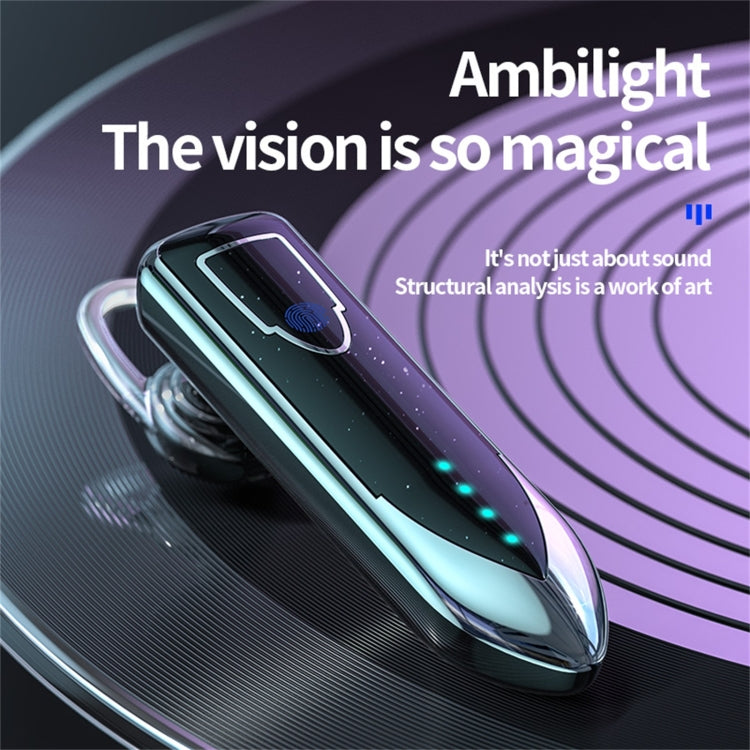 ME-3 Bluetooth 5.0 Business Style Touch Switch Bluetooth Earphone(Pink) - Bluetooth Earphone by PMC TechLife | Online Shopping South Africa | PMC TechLife