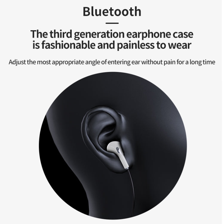 M60 8D Surround Sound Wireless Neck-mounted 5.1 Bluetooth Earphone Support TF Card MP3 Mode(White) - Neck-mounted Earphone by PMC TechLife | Online Shopping South Africa | PMC TechLife