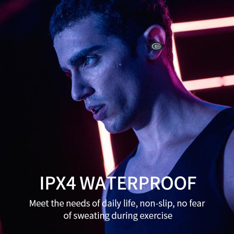 YX08 Ultra-light Ear-hook Wireless V5.0 Bluetooth Earphones Ear Clip Stereo Bluetooth Headset with Mic(Pink) - Bluetooth Earphone by PMC TechLife | Online Shopping South Africa | PMC TechLife