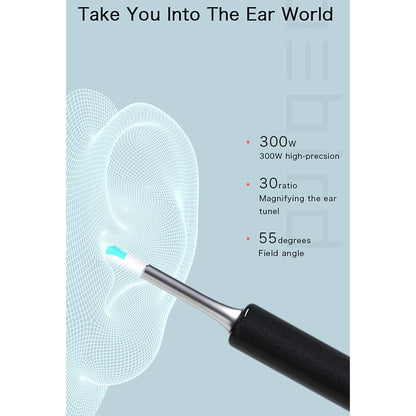 Bebird C3 4.5mm Wireless Wifi High-definition Visual Ear Spoon 3 Million Pixels Out Ear Visual Ear Spoon with IP67 Waterproof(Black) - Ear Care Tools by Bebird | Online Shopping South Africa | PMC Jewellery | Buy Now Pay Later Mobicred