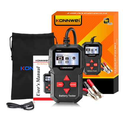 KONNWEI KW210 Car Battery Test Battery Capacity Resistance Battery Detector - Code Readers & Scan Tools by KONNWEI | Online Shopping South Africa | PMC Jewellery | Buy Now Pay Later Mobicred