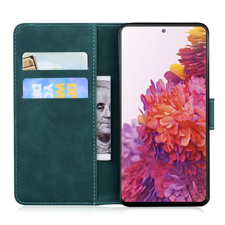 For Samsung Galaxy S20 FE / S20 FE 5G / S20 Lite Tiger Embossing Pattern Horizontal Flip Leather Case with Holder & Card Slots & Wallet(Green) - Galaxy S20 FE Cases by NILLKIN | Online Shopping South Africa | PMC TechLife