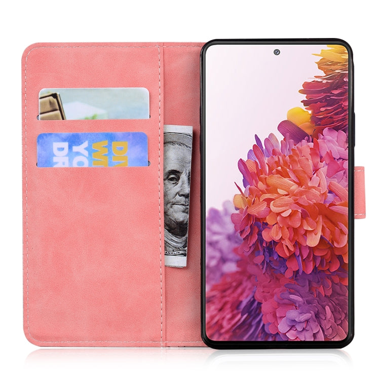 For Samsung Galaxy S20 FE / S20 FE 5G / S20 Lite Tiger Embossing Pattern Horizontal Flip Leather Case with Holder & Card Slots & Wallet(Pink) - Galaxy S20 FE Cases by NILLKIN | Online Shopping South Africa | PMC TechLife