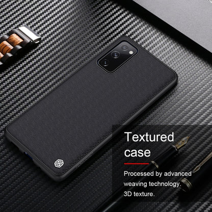 For Samsung Galaxy S20 FE NILLKIN Shockproof TPU + PC Textured Protective Case(Black) - Galaxy S20 FE Cases by NILLKIN | Online Shopping South Africa | PMC Jewellery