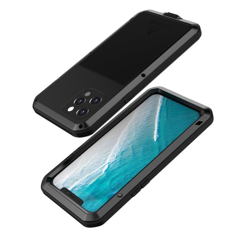 For iPhone 12 Pro Max LOVE MEI Metal Shockproof Life Waterproof Dustproof Protective Case(Army Green) - free shipping - PMC TechLife - Order now!