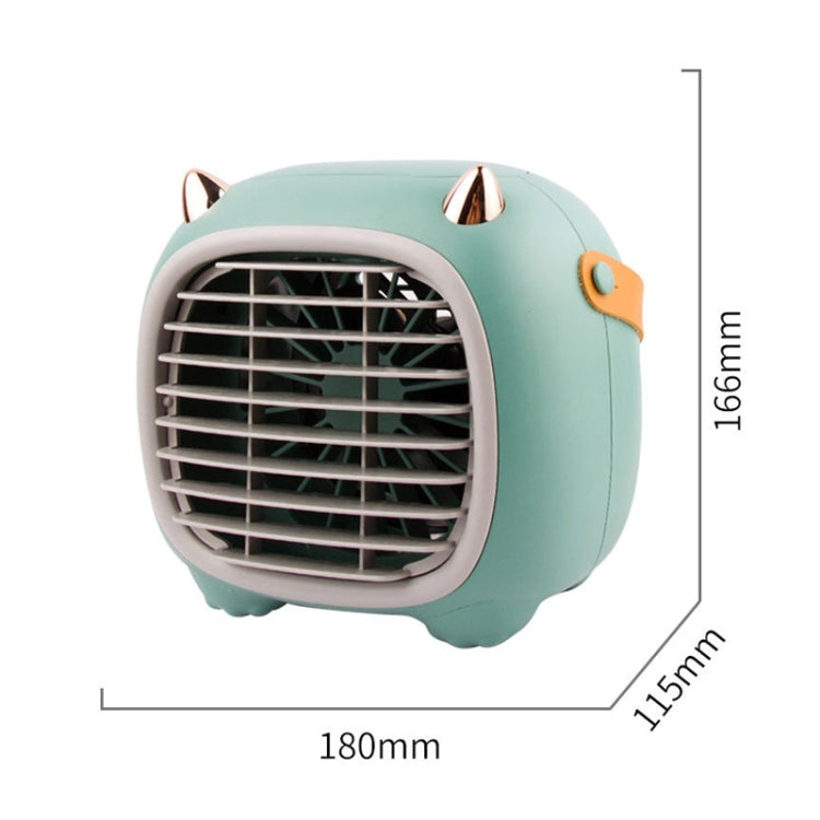 WK WT-F19 Little Monster Water Cooling Fan Desktop Fan (White) - free shipping - PMC TechLife - Order now!