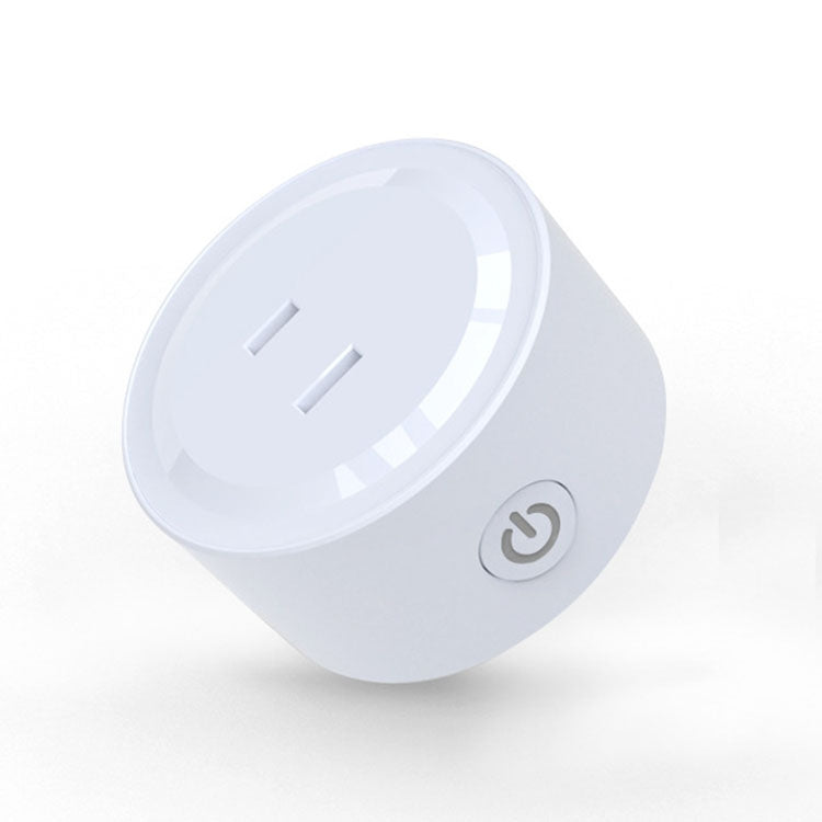 10A Round Shape WiFi Mini Plug APP Remote Control Timer Smart Socket, Support Alexa & Google Home, AC 100-240V, JP / US Plug - Smart Socket by PMC TechLife | Online Shopping South Africa | PMC TechLife