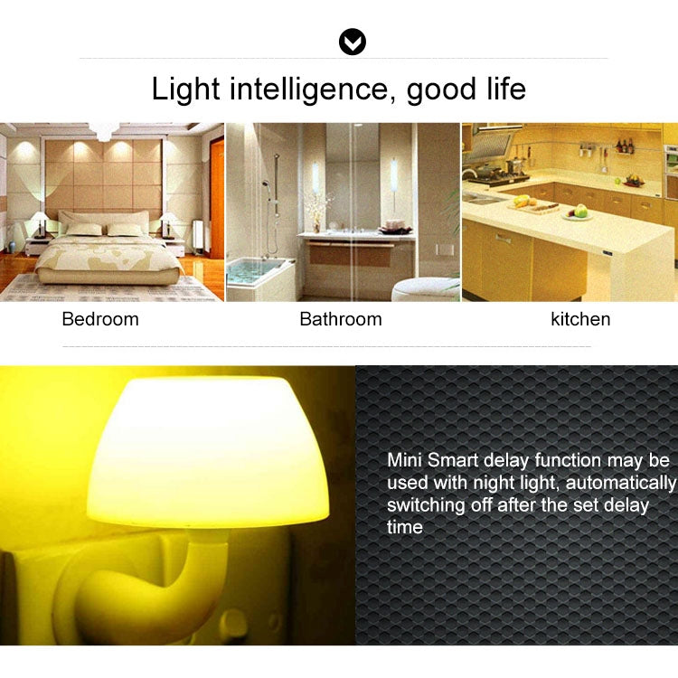 10A Round Shape WiFi Mini Plug APP Remote Control Timer Smart Socket, Support Alexa & Google Home, AC 100-240V, JP / US Plug - Smart Socket by PMC TechLife | Online Shopping South Africa | PMC TechLife