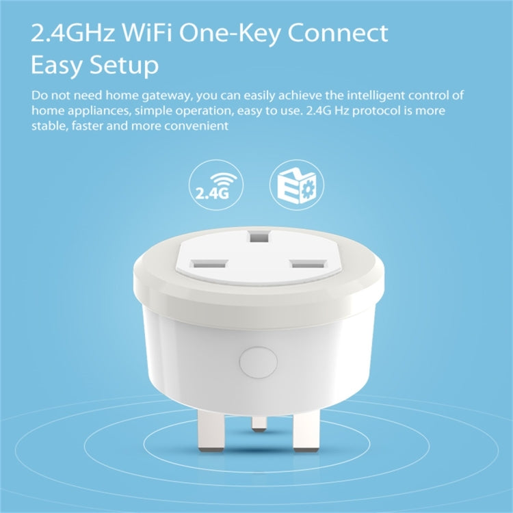 NEO NAS-WR03W WiFi UK Smart Power Plug,with Remote Control Appliance Power ON/OFF via App & Timing function - International Plug Adaptor by PMC TechLife | Online Shopping South Africa | PMC TechLife