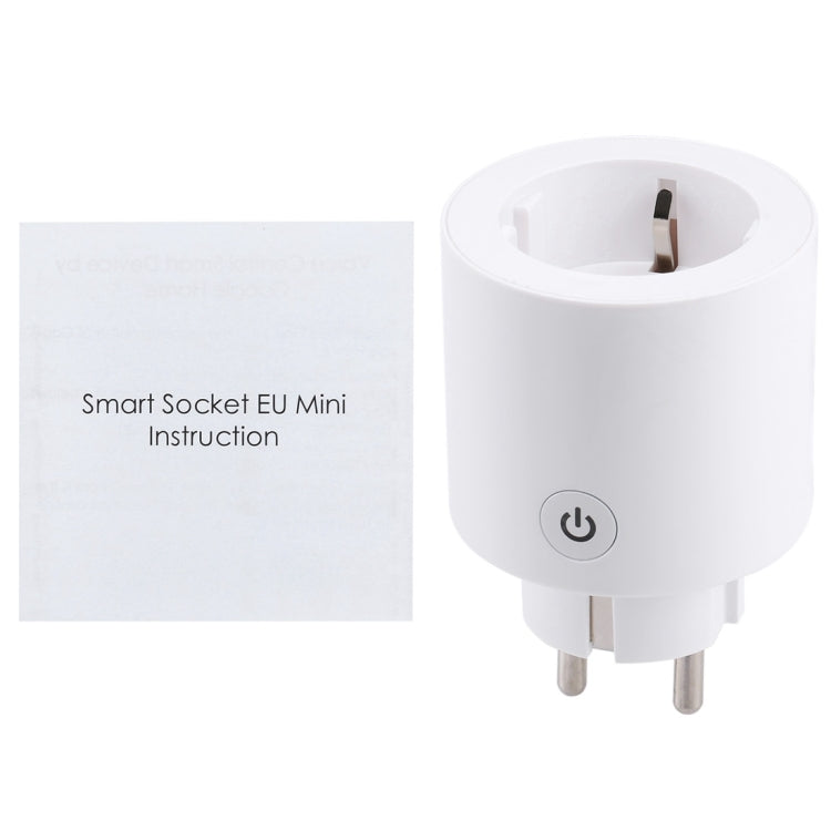 JH-G01E 16A 2.4GHz WiFi Control Smart Home Power Socket Works with Alexa  & Google Home, Support LED Indicator, AC 100-240V, EU Plug(White) - Smart Socket by PMC Jewellery | Online Shopping South Africa | PMC Jewellery