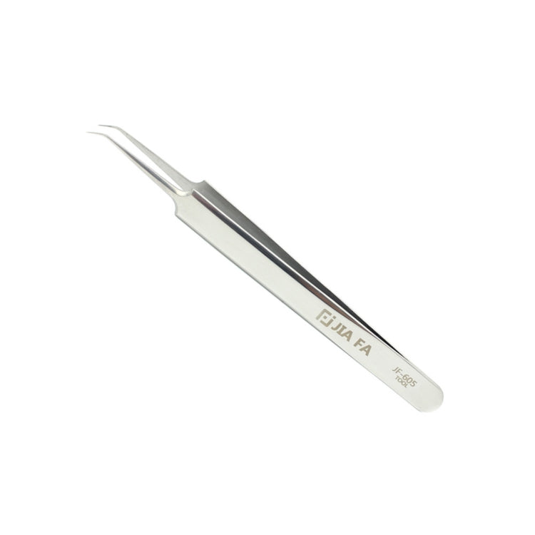 JIAFA JF-605 Stainless Steel Curved Tip Tweezers - Tweezers by JIAFA | Online Shopping South Africa | PMC TechLife