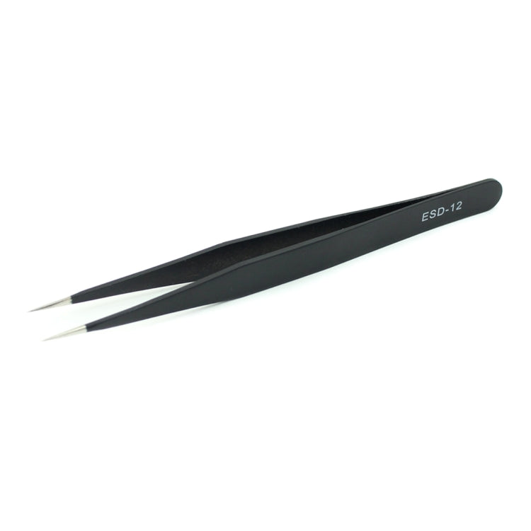 JIAFA JF-8118 9 in 1 Anti-static Precision Tweezers Set with Bag(Black) - Tweezers by JIAFA | Online Shopping South Africa | PMC TechLife | Buy Now Pay Later Mobicred