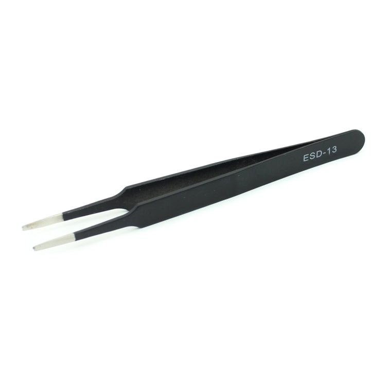 JIAFA JF-8118 9 in 1 Anti-static Precision Tweezers Set with Bag(Black) - Tweezers by JIAFA | Online Shopping South Africa | PMC TechLife | Buy Now Pay Later Mobicred