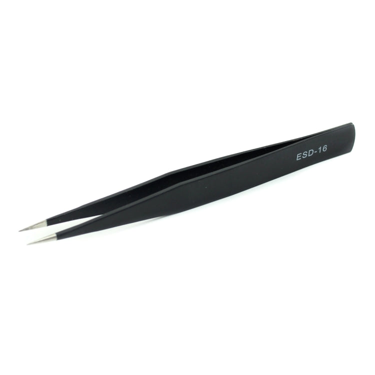 JIAFA JF-8118 9 in 1 Anti-static Precision Tweezers Set with Bag(Black) - Tweezers by JIAFA | Online Shopping South Africa | PMC TechLife | Buy Now Pay Later Mobicred