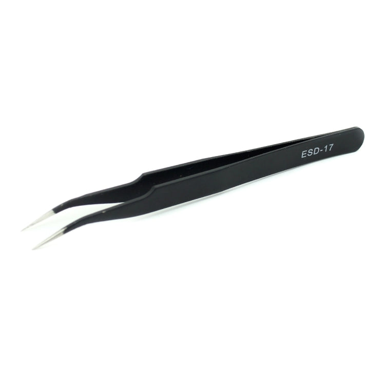 JIAFA JF-8118 9 in 1 Anti-static Precision Tweezers Set with Bag(Black) - Tweezers by JIAFA | Online Shopping South Africa | PMC TechLife | Buy Now Pay Later Mobicred