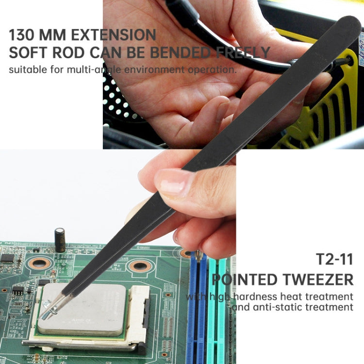 JAKEMY JM-8177 106 in 1 Screwdriver Bit Head Extension Rod Multi-functional Combination Repair Tool Set - free shipping - PMC TechLife - Order now!