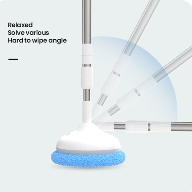 Wireless Electric Intelligent Telescopic Glass Wipe Window Cleaner (Blue) - free shipping - PMC TechLife - Order now!