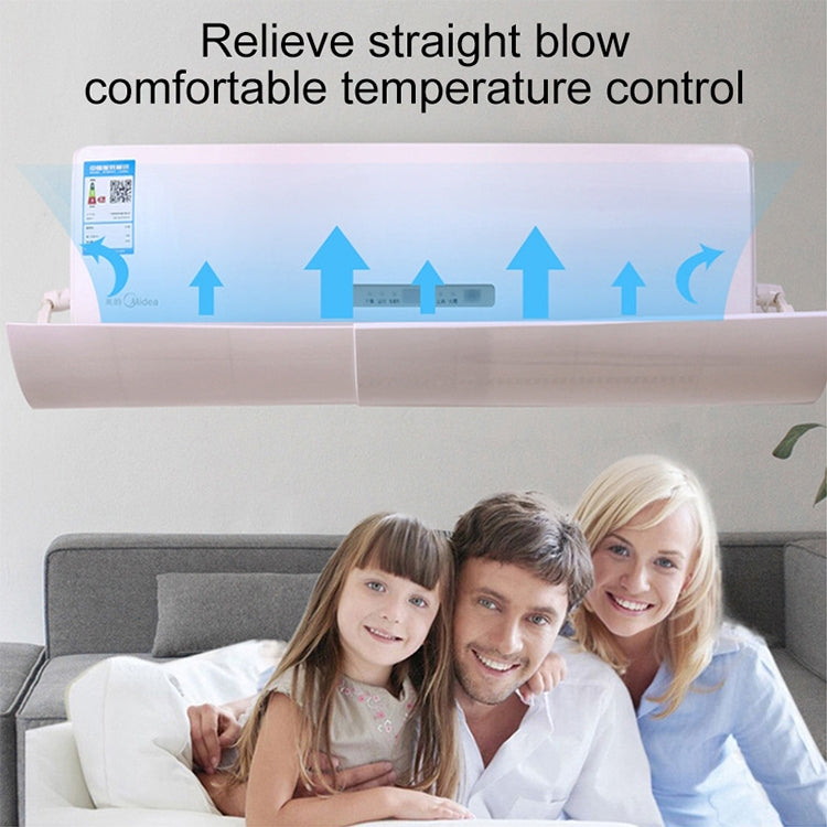 Bedroom Wall-Mounted Baby Universal Anti-Straight Blowing Air Conditioning Windshield Wind Deflector Shroud, Glossy Surface Version - Air Conditioning & Accessories by PMC TechLife | Online Shopping South Africa | PMC TechLife