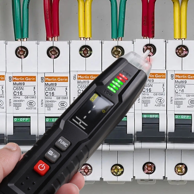 HABOTEST HT122 Multi-function Phase Sequence Digital Multimeter Smart Electricity Test Pen - free shipping - PMC TechLife - Order now!