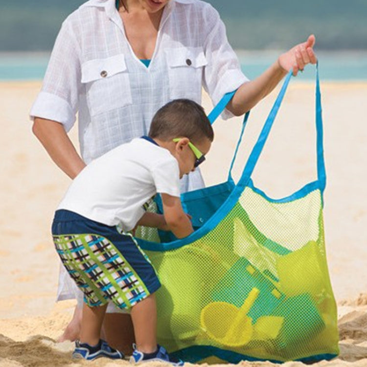 Portable Mesh Children Beach Dredging Tools Toy Quick Storage Bag Handbag - free shipping - PMC TechLife - Order now!