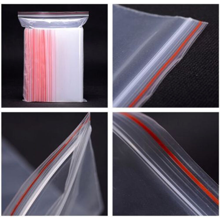 100pcs/pack PE Self Sealing Clear Zip Lock Packaging Bag, 4cm x 6cm, Custom Printing and Size are welcome - free shipping - PMC TechLife - Order now!