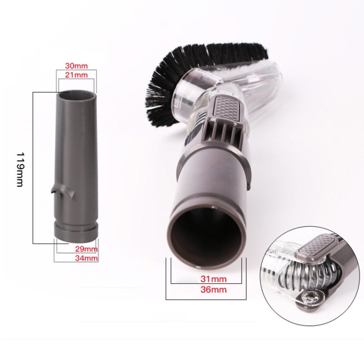 Household Vacuum Cleaner Transparent Brush Head Parts Accessories for Dyson - free shipping - PMC TechLife - Order now!