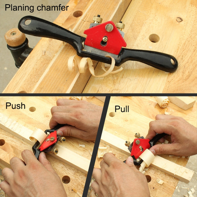 MYTEC 9 Inch Adjustable Hand Push Home Woodworking Hand Planer - free shipping - PMC TechLife - Order now!