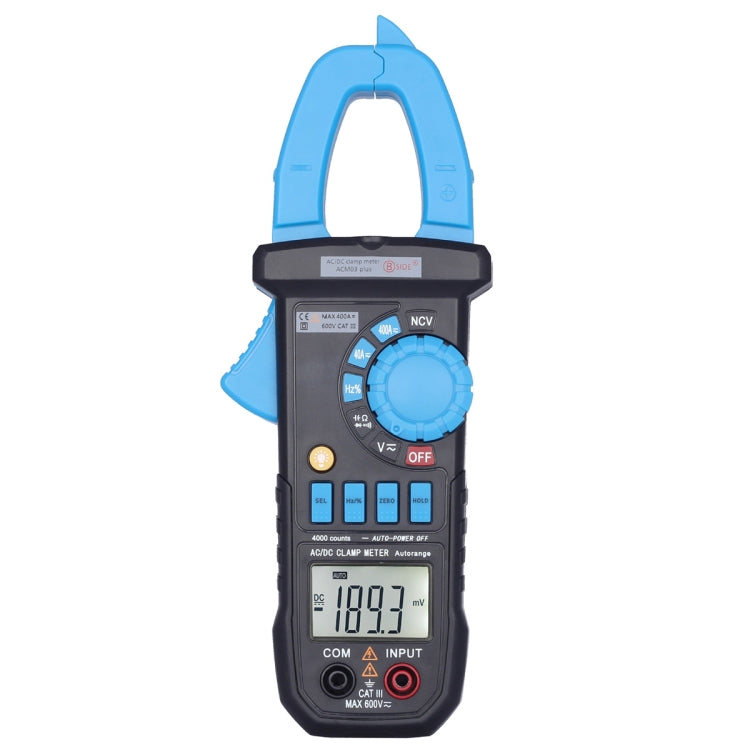 BSIDE ACM03 Plus 400A  AC / DC Clamp Meter - Current & Voltage Tester by BSIDE | Online Shopping South Africa | PMC TechLife | Buy Now Pay Later Mobicred