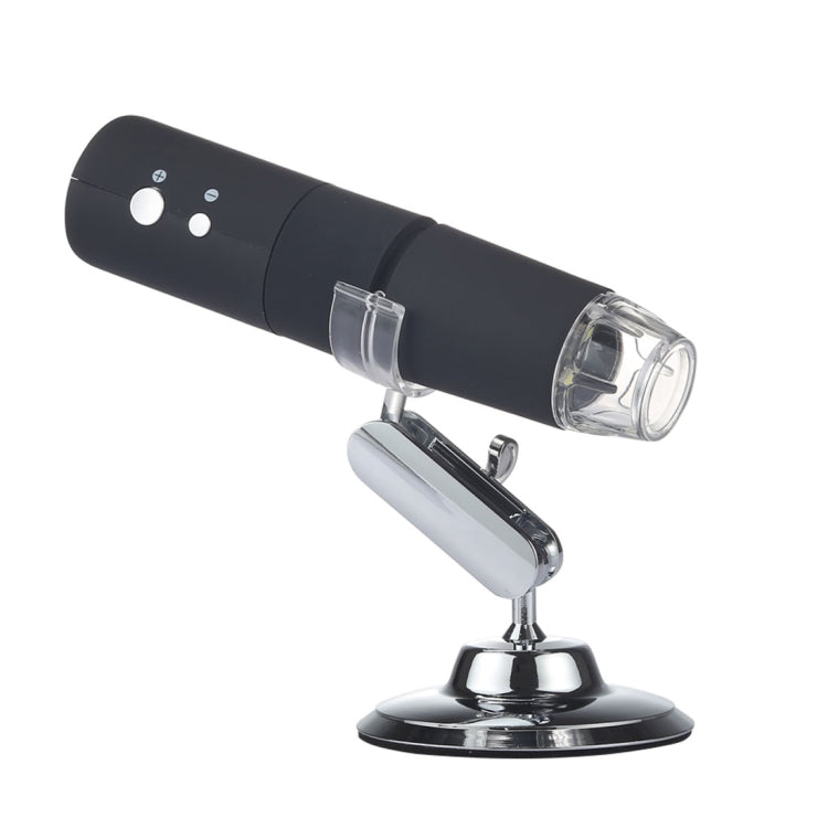 50X~1000X Magnifier HD Image Sensor 1920x1080P USB WiFi Digital Microscope with 8 LED & Professional Stand (Black) - Digital Microscope by PMC TechLife | Online Shopping South Africa | PMC TechLife | Buy Now Pay Later Mobicred