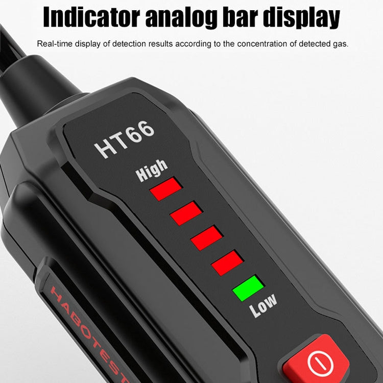 HABOTEST HT66 Combustible Gas Detector Natural Gas Leak Detector - Gas Monitor by HABOTEST | Online Shopping South Africa | PMC TechLife | Buy Now Pay Later Mobicred