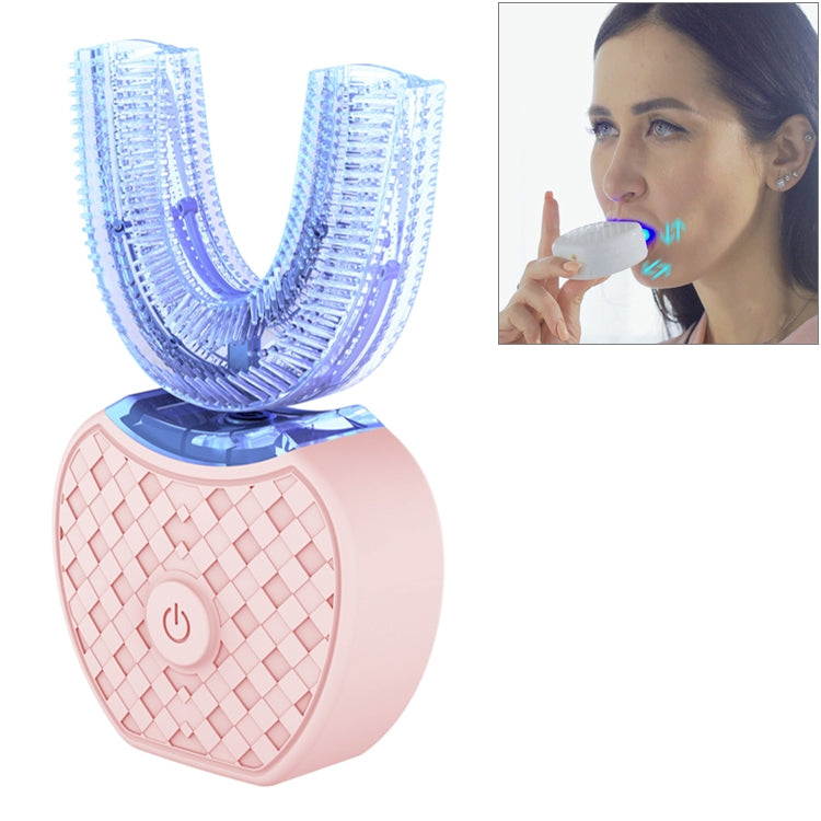 Vwhite 3 Cleaning Modes Silicone Electric Automatic Beauty Tooth Instrument(Pink) - Teeth Whitening by PMC TechLife | Online Shopping South Africa | PMC TechLife