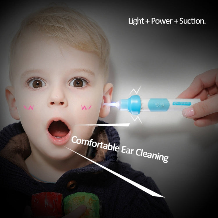 Ear-cleaner Children Gleamy Electric Gentle and Effective Ears Cleaning Device - Ear Care Tools by PMC TechLife | Online Shopping South Africa | PMC TechLife