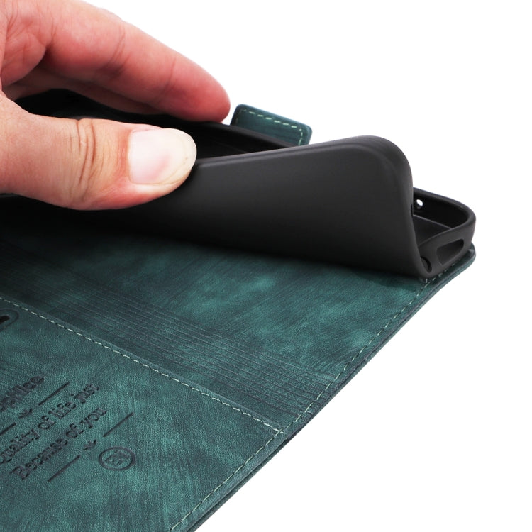 For Honor X9a 5G / X40 5G / Magic5 Lite BETOPNICE Dual-side Buckle Leather Phone Case (Green) - Honor Cases by BETOPNICE | Online Shopping South Africa | PMC TechLife | Buy Now Pay Later Mobicred