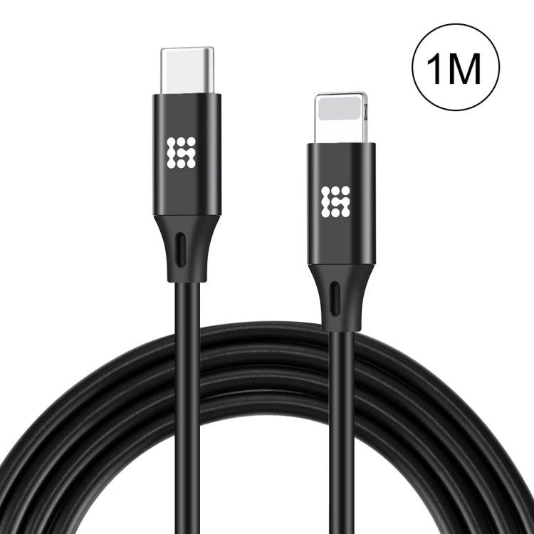 HAWEEL 1m USB-C / Type-C to 8 Pin OTG Sync Data / Charging Cable - Normal Style Cable by PMC Jewellery | Online Shopping South Africa | PMC Jewellery