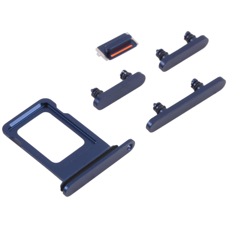 SIM Card Tray + SIM Card Tray + Side Keys for iPhone 13(Blue) - Others by PMC Jewellery | Online Shopping South Africa | PMC Jewellery