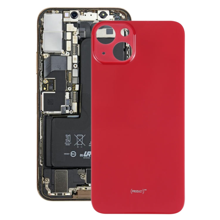 Glass Battery Back Cover for iPhone 13(Red) - free shipping - PMC TechLife - Order now!