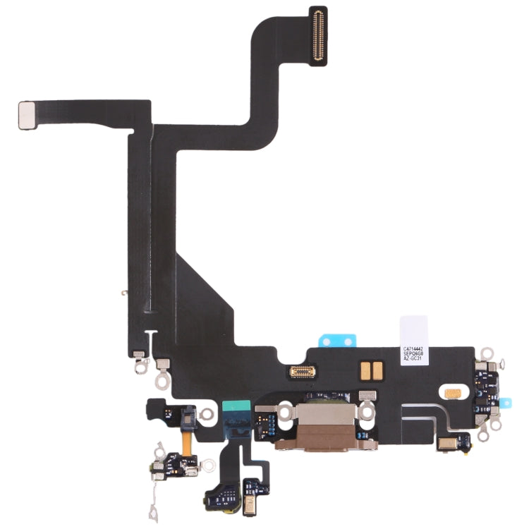 Original Charging Port Flex Cable for iPhone 13 Pro(Gold) - Flex Cable by PMC TechLife | Online Shopping South Africa | PMC TechLife | Buy Now Pay Later Mobicred