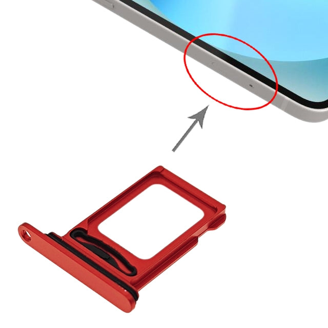 SIM+SIM Card Tray for iPhone 13 (Red) - Others by PMC TechLife | Online Shopping South Africa | PMC TechLife | Buy Now Pay Later Mobicred