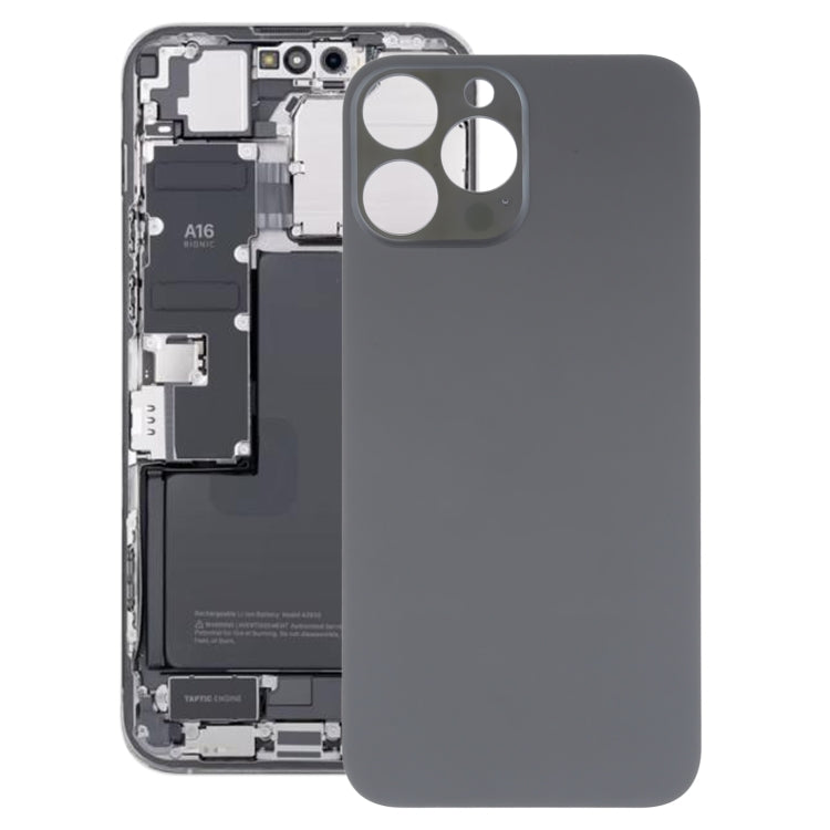 Battery Back Cover for iPhone 14 Pro Max(Black) -  by PMC TechLife | Online Shopping South Africa | PMC TechLife
