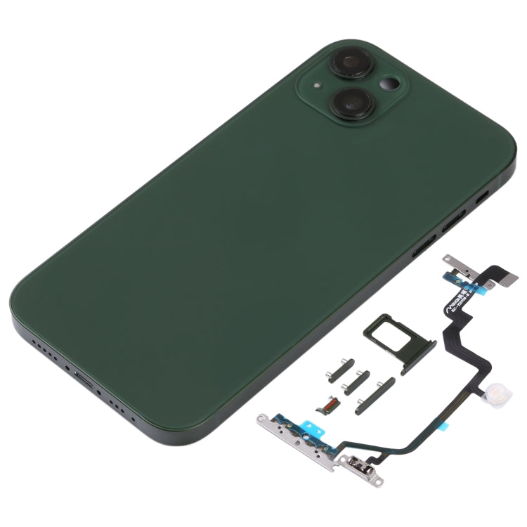 Back Housing Cover with Appearance Imitation of iP14 for iPhone XR(Green) - Back Cover by PMC TechLife | Online Shopping South Africa | PMC TechLife | Buy Now Pay Later Mobicred