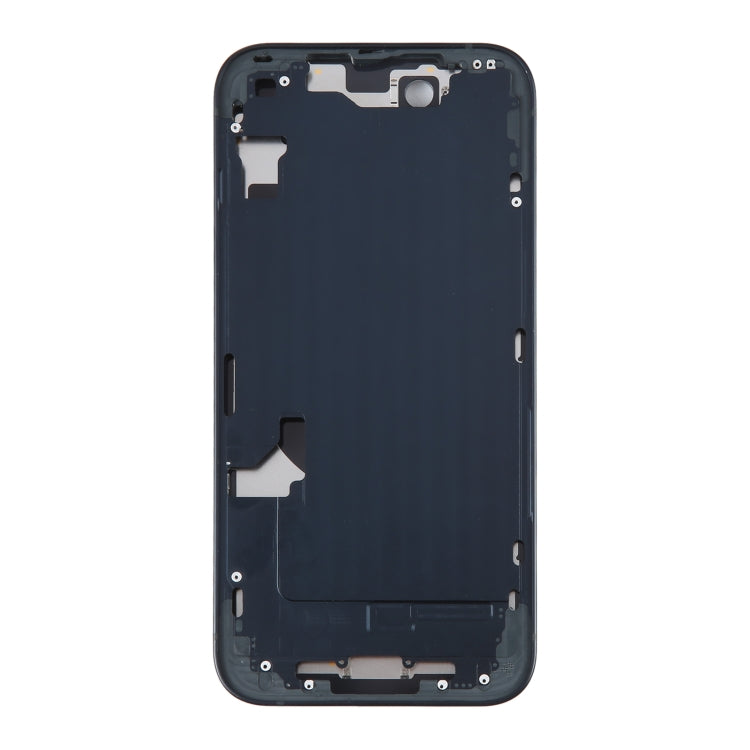 For iPhone 14 Battery Back Cover with Middle Frame / Side Keys(Black) -  by PMC TechLife | Online Shopping South Africa | PMC TechLife