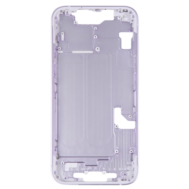 For iPhone 14 Middle Frame with Side Keys (Purple) -  by PMC TechLife | Online Shopping South Africa | PMC TechLife