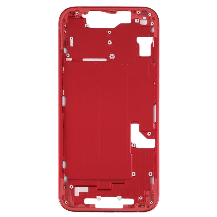 For iPhone 14 Middle Frame with Side Keys (Red) -  by PMC TechLife | Online Shopping South Africa | PMC TechLife