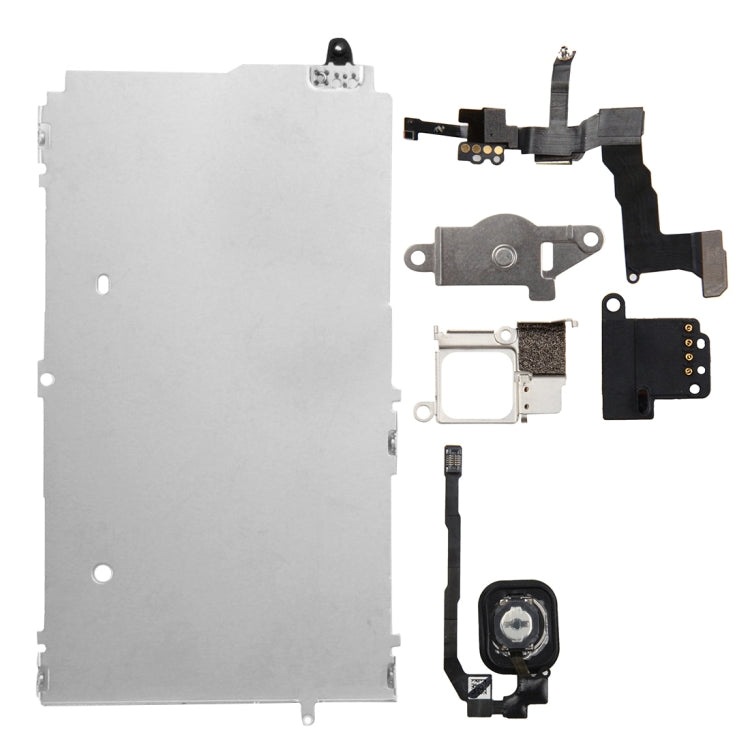 6 in 1 for iPhone 5s LCD Repair Accessories Part Set(White) - free shipping - PMC TechLife - Order now!